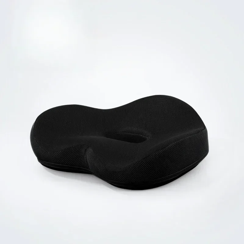 Memory Foam Seat Cushion Office Chair Pad with Removable Breathable Coccyx Support for Long Sitting & Desk Chair Seat Cushion 5