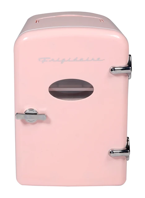 Frigidaire Portable Retro Extra Large 9-Can Capacity Mini Refrigerator, EFMIS175, Pink - AliExpress