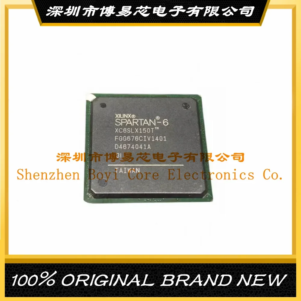 XC6SLX150T-3FGG676I Packaged BGA-676 new original genuine programmable logic device (CPLD/FPGA) IC chip xc6slx45 3fgg484c packaged bga 484 new original genuine programmable logic device cpld fpga ic chip