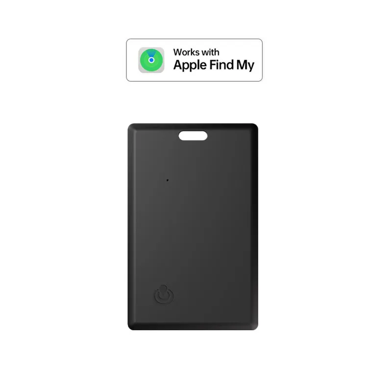 Slim Wallet Bluetooth Smart Tracker Card - Item Finder for Wallets & Keys, Compatible with Find My App
