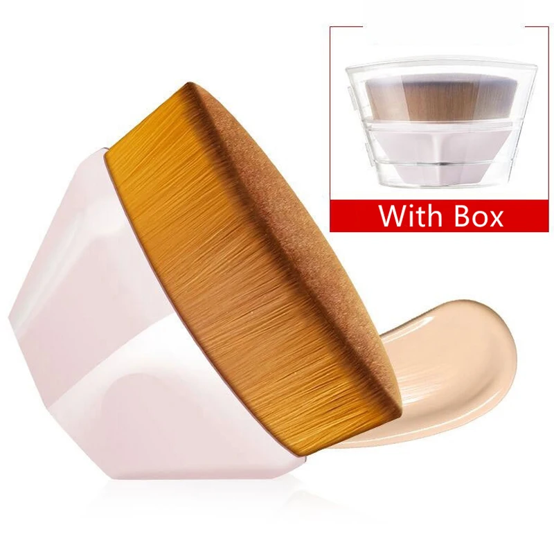 New Magic Beauty Makeup Brush Liquid Foundation Bb Cream No Trace Soft Fiber Hair Easy To Carry Girls Beauty Tools