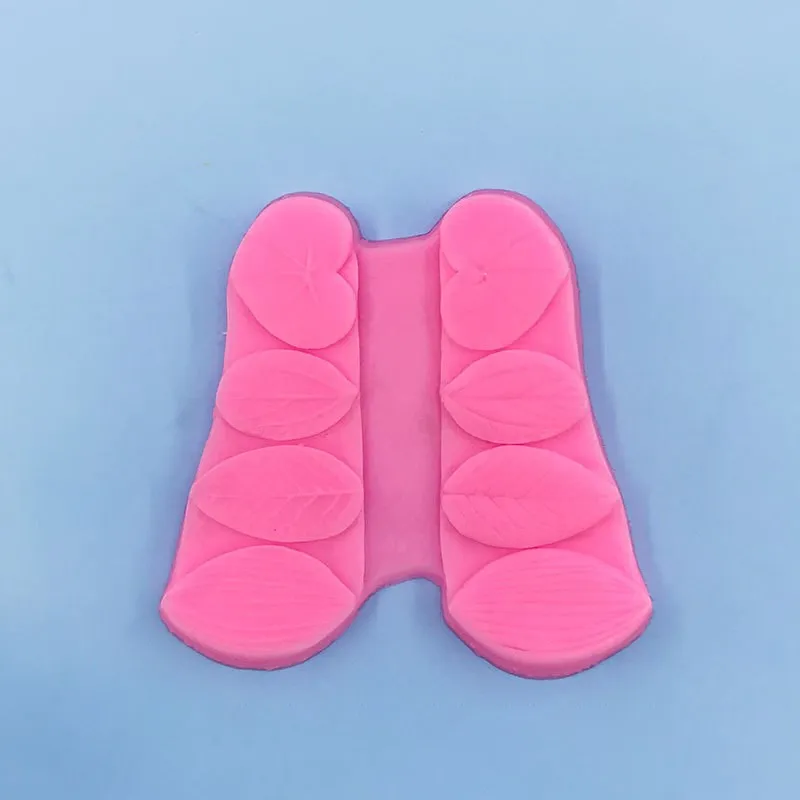 

Различные тиснения в листьях, силиконовая форма «сделай сам» для торта, глины для выпечки, капли, клей, мыло для рук, декоративный инструмент для украшения