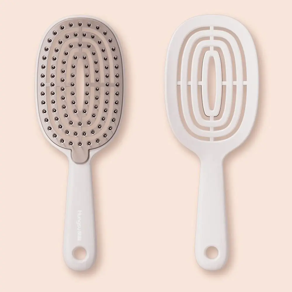 Fashion Hollow Massage Comb Anti-static Elegant Scalp Massage Brush Convenient Wet Dry Use Hair Brush Styling Tool