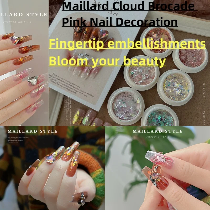 

Maillard Fengyun Jinfen Explosive Sparkling Opal Sparkling Powder Fantasy Color Nail Sequins Nail Art Decoration Supplies