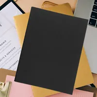 A4 Ring Binders 4 Ring Kraft Paper Binder Cover Sturdy Notebook Shell for Handbook Notepad Journal Planner Document Protection 2
