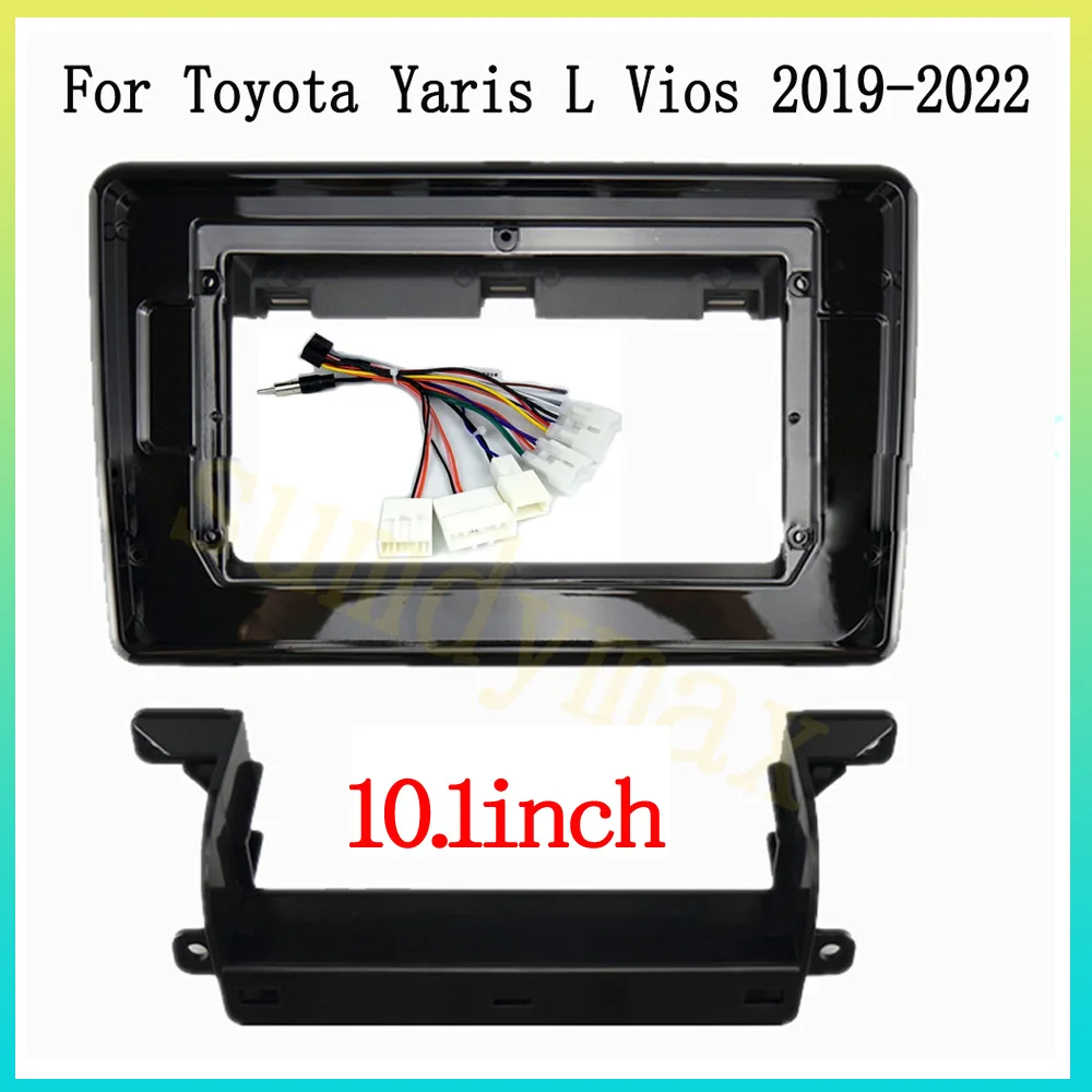 

Рамка для автомобильного радиоприемника 10,1 дюйма, 2 Din, для Toyota Yaris L Vios 2019 -2022