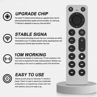 Nouvelle télécommande pour Apple TV 4k/Gen 1 2 3 4/HD A2843 A2737 TVA1625 A1427 A1469 A1378 A1218TV 4K A1842 A2169 (sans voix) 3