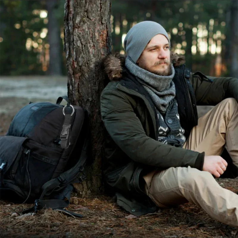 Extra Long Add-A-Bag Luggage Strap with Quick Release Buckle Secure Travel Backpack Jacket Holder External Carry On Strap Belt