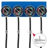 With Hose For 4 Cylinder Engines Machines Motorcycle Fuel Carburetor Synchronizer Vacuum Balancer Gauge Synchronizer Tool 5