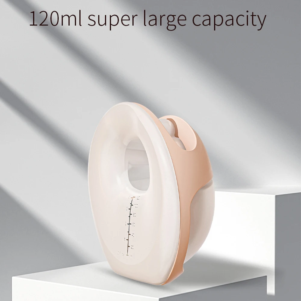 YOUHA Wearable Breast Pumps Milk Saver for Breastfeeding Manual Breastmilk Collector Silicone  Milk Catcher for Collecting 3