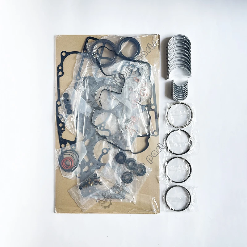 

4DR5 4DR51 Overhaul Re-ring Kit With Full Gasket Kit Piston Rings Main Rod Bearings For Mitsubishi Engine Parts