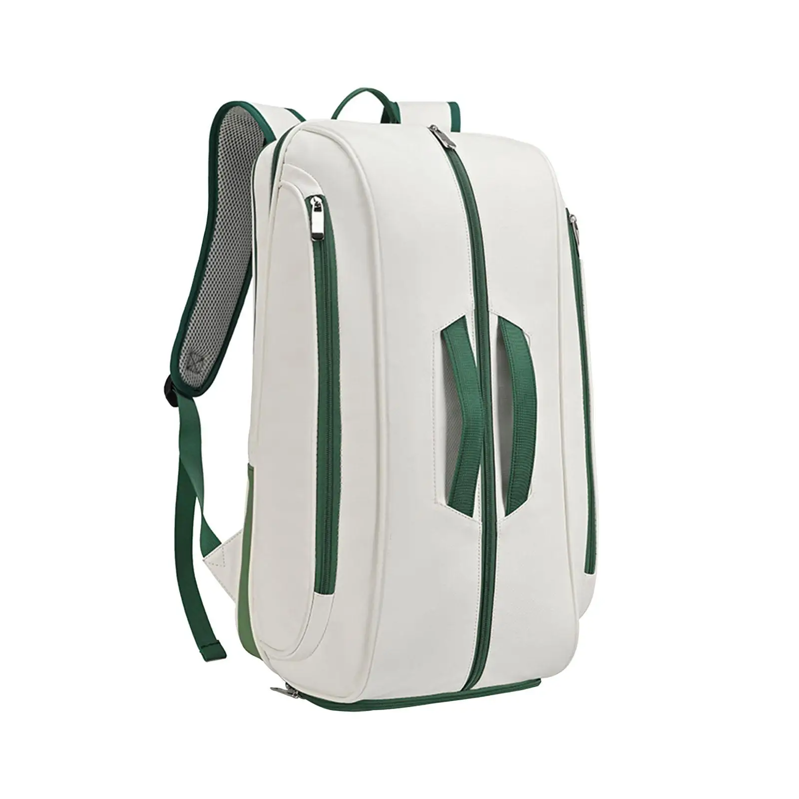 Tennis Bag Portable Badminton Backpack Sports Backpack Tennis Backpack for Beginners Men and Women Travel with Shoes Pocket