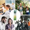 Gradient Frosted Straw Plastic Spray Mug Large Capacity Drinking Water Bottle Exercise Outdoor Sports Portable Handheld Cups 5