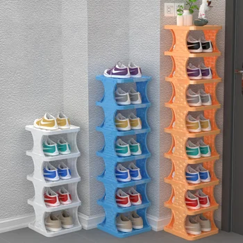 Multi Layer Simple Shoes Shelf Storage Organizer Color Cabinet Shoes Racks Household Rack Detachable Shoe Racks For Bedroom 1