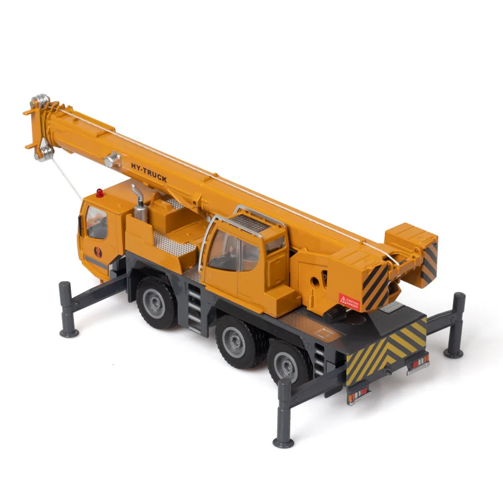 クレーン車 1/50スケール オレンジ Amazon.co.jp: Topsky 車模型 クレーン車 建設重機 建設車 1/55