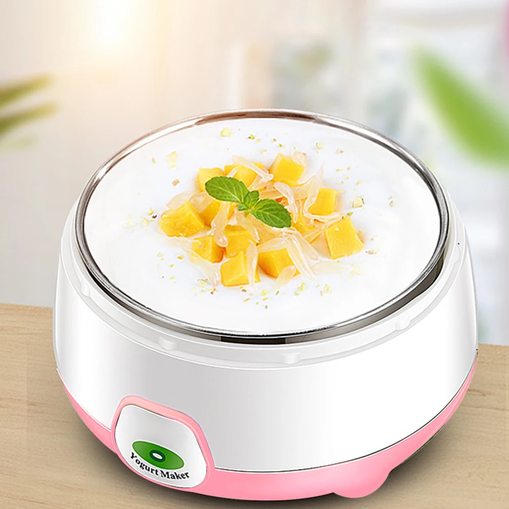 1L Automatic Yogurt Maker with Constant Temperature Control Yogurt Machine Electric Maker for Natto Rice Wine