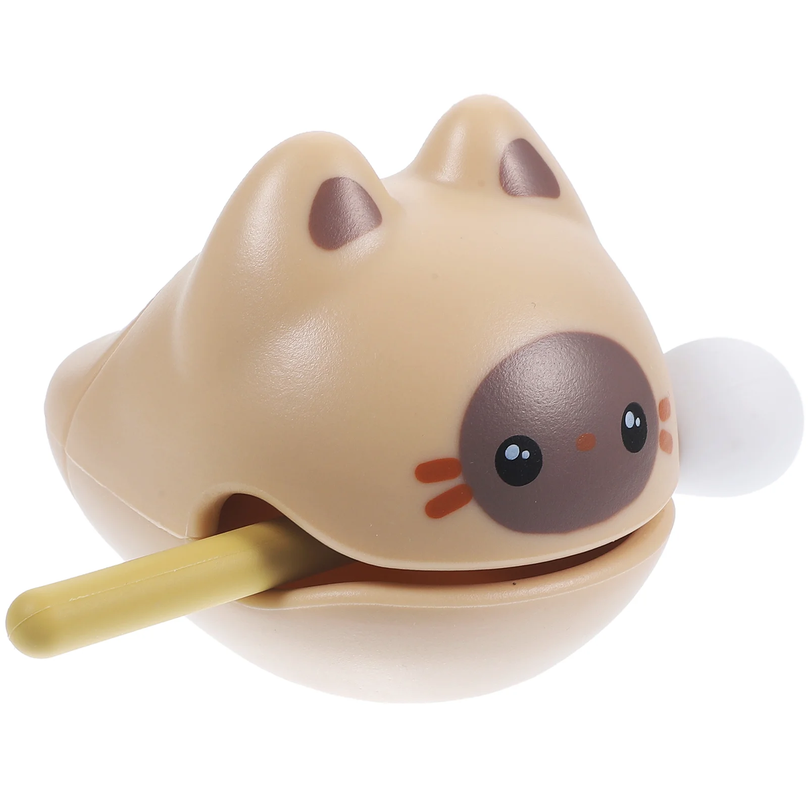 

Desktop Ornaments Decor Small Temple Block Office Percussion Toy Musical Instrument Decorate Plaything Toys Wooden Cartoon Fish