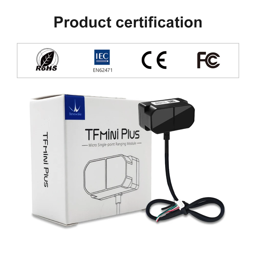 Benewake TFmini Plus IP65 Protected LiDAR Single-Point Ranging Module 0.1-12M Me