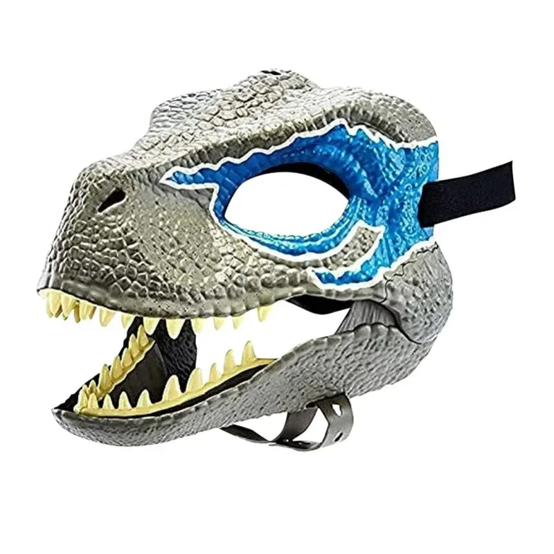 3D Drachen Maske Half Face - Halloween Cosplay Maske Für Erwachsene & Kinder