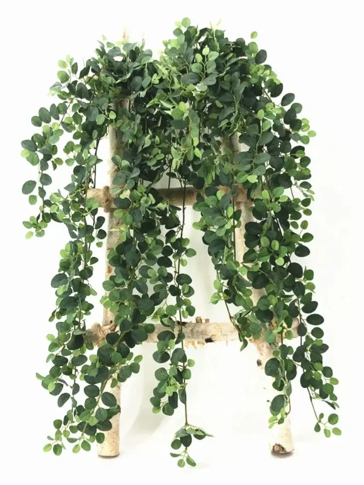 Description Picture 4 of item1pcs 80cm Mini Artificial Green Plants Hanging Ivy Leaves Rose Leaf Vine Hanging DIY Home Garden Wall Party Wedding Decoration