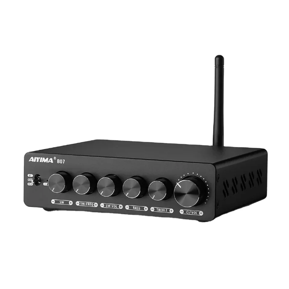 B07 TPA3255 2.1 채널 300Wx2 +300W 오디오, 블루투스 파워 앰프, 서..