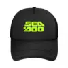 Seadoo Watercraft Pontoon Jetski Boats Trucker Hat Men Women Fashion Dad Hat Adjustable Snapback Caps Mesh Baseball Cap Summer 2