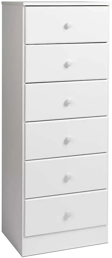 

Dresser for Bedroom, Chest 6 Drawers, Perfect Chest of Drawers for Ample Storage,16"D x 20"W x 52"H/18.5" D x 23.75" W x 51.5" H