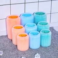 Pet Paw Cleaner Paw Plunger Soft Silicone Foot Cleaning Foot Wash Cup Portable Cats Dogs Paw Clean Brush Home Pet Supplies 2