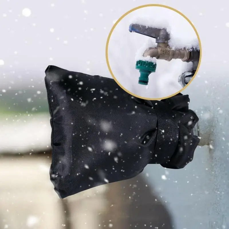587E Outside Tap Cover Winter Frost for Jacket Insulation Garden Tap Thermal Protecto