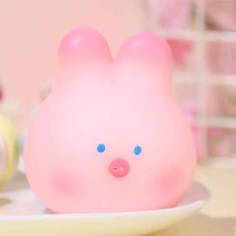 

Mochi Pink Pig Squeeze Toy Cartoon Animal Toy Pink Rabbit Squeeze Pinch Toy Cartoon Animal Kawaii Sakura Pig Birthday Gift