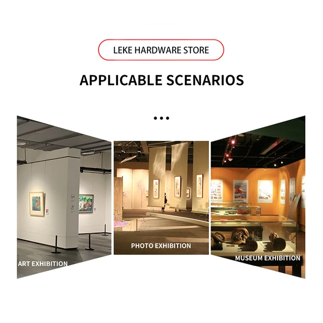 갤러리 수준의 걸이 솔루션으로 가정에 미술관의 분위기를 연출하세요.