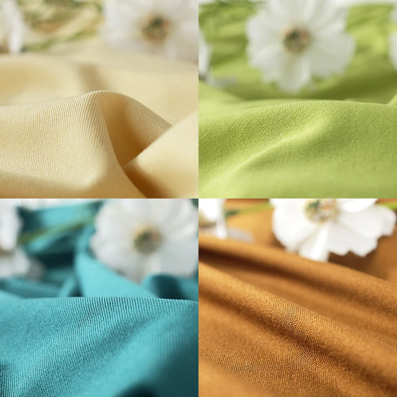 Solid Color Fabric Bed Head Cover All-inclusive Spandex Headboard Cover Elastic Furniture Protector for Hotel Home Living Room