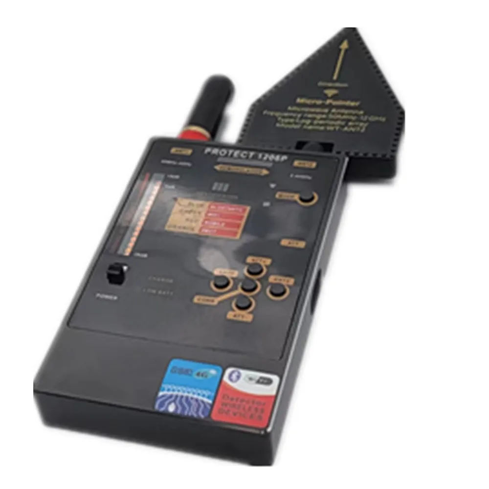 Professional Bug GSM GPS Tracker Anti-Spy RF Detector Innovative Infrared Camara Laser GSM WiFi Signal Detection