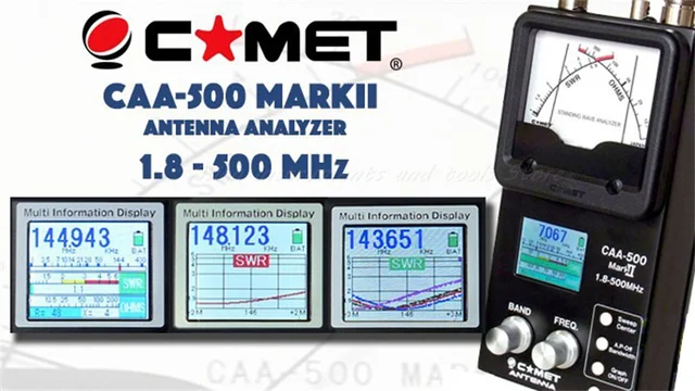 アンテナアナライザー CAA-500 MarkⅡ COMET