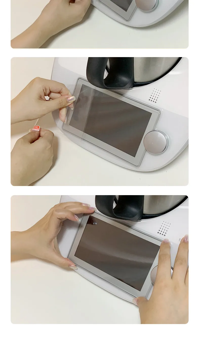 Shatter Impact and Shock Protection TM6 Screen Protector Film Scratch Resistant Durable Thermomix TM6 TM5 Screen 1PCS face protector