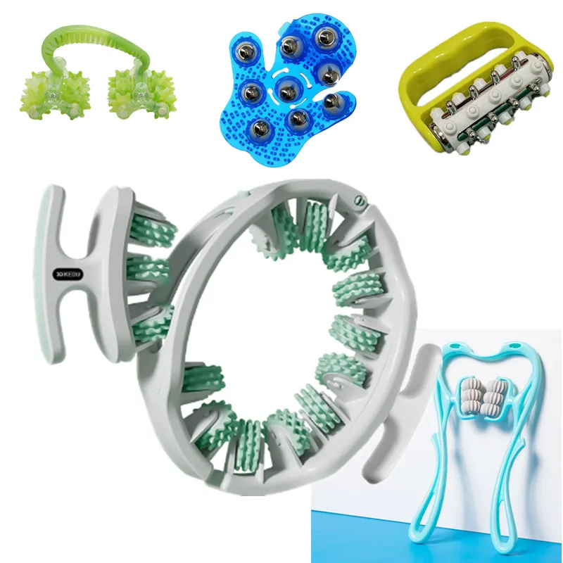 2in1LegRollerMassagerandManualBodyMuscleMassagerCellulite