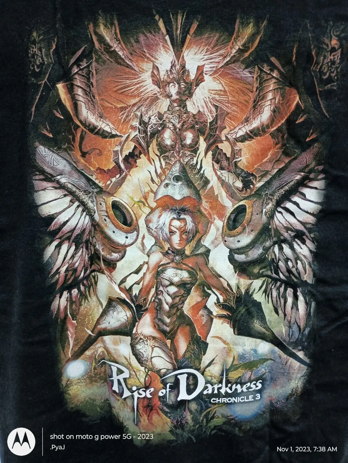 Lineage Ll The Chaotic Chronicle T Shirt Size Small Rise Of Darkness 3