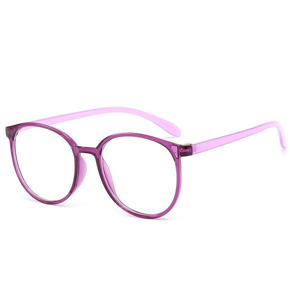 Ultralight Cat's Eye Round Reading Glasses for Women Men Anti Blue Light Presbyopic Glasses Magnifier +1.0~+4.0 Anti-fatigue
