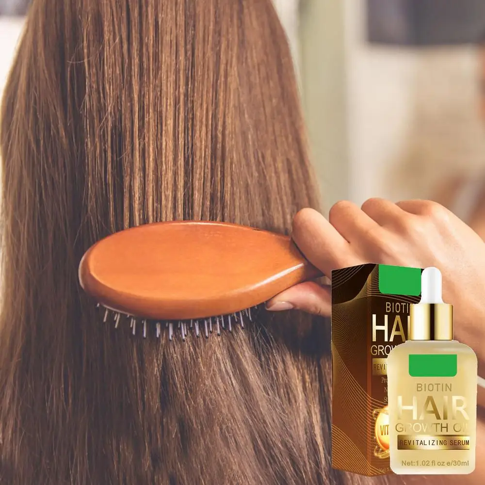 Description Picture 3 of itemHair Oil For Frizzy Hair Hair Oil For Frizz Control And Curly Frizzy Hair Hair Care 30ml Straightening Anti Frizz Hair Products