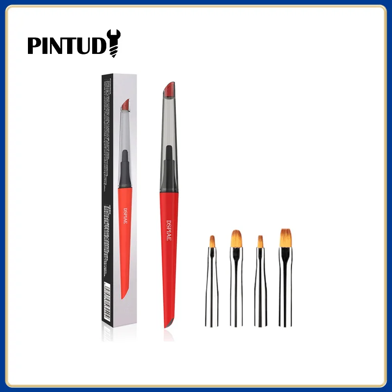 DSPIAE PT-TB PT-FB PT-PL 피닉스 플룸 패널 라인 마커, 섬세한 디테일링 브러시, 넓은 페인팅 브러시, 검..