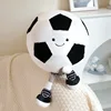 Doll with feet plush doll toys Card love plush pillow Basketball soccer fun shape plush doll cushion Home Plush Ornament 6