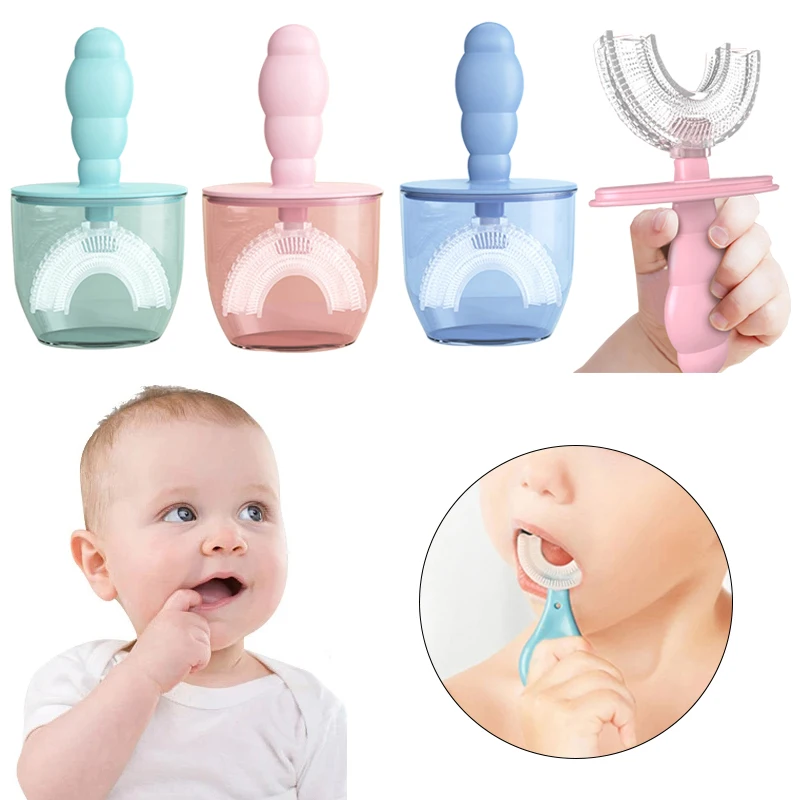 Kinder Beißring Training Zahnbürste Infant New Pinsel-TooR.ch 