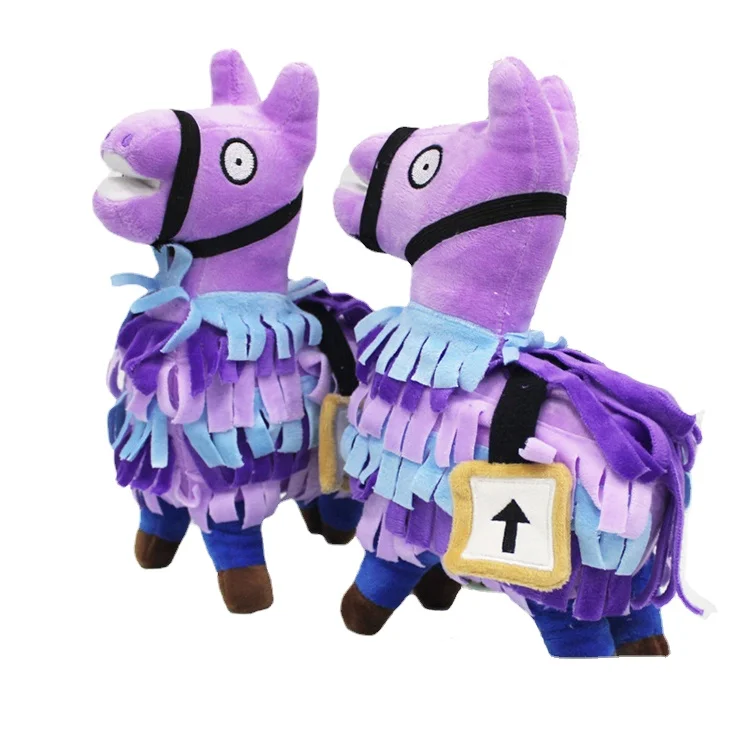 Fortress Night Game Troll Stash Llama Soft Alpaca Rainbow Horse Stuffed Plush Toys Dolls Keychain Kids Birthday Gifts