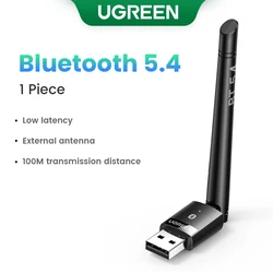 Universal USB Bluetooth Adapter for Wireless Connectivity (Bluetooth 5.4)