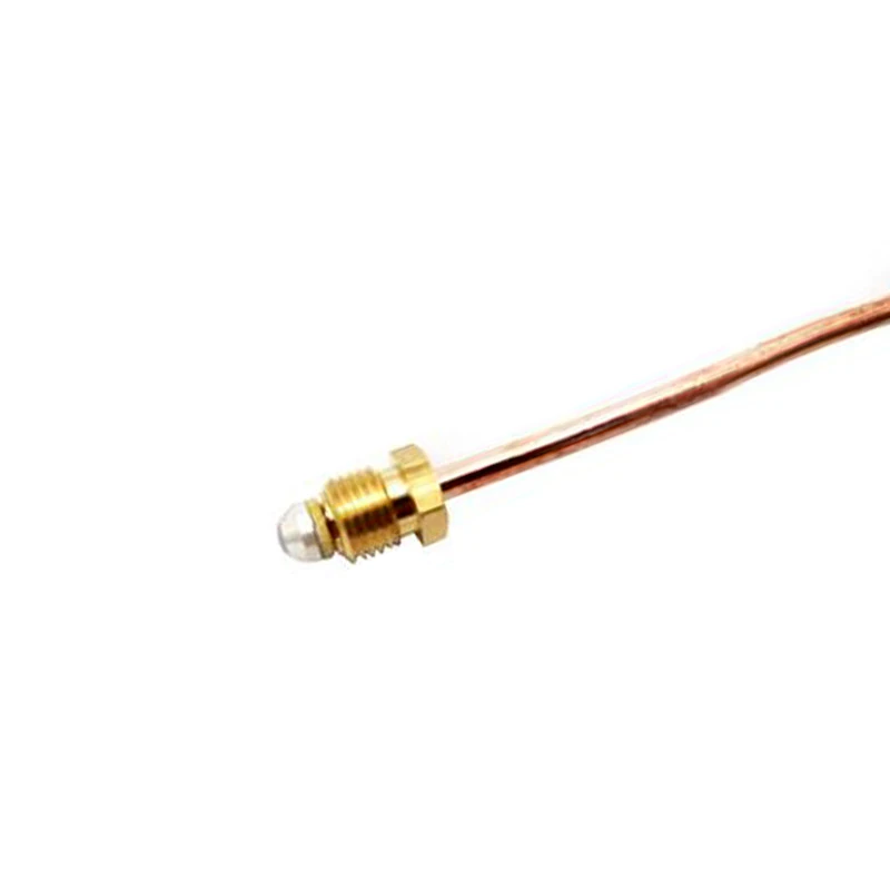 Gas Stove Accessories Gas Fryer Cooktop Spilt Temperature Sensor Control Wire Copper Tube Type Pilot Oven Grill Thermocouple with 6.3mm Flat Terminal