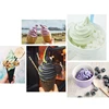 Soft Ice Cream Machine Commercial Stainless Steel Body Desktop Three-Head High-Capacity Automatic Cleaning High-Power Motor 6