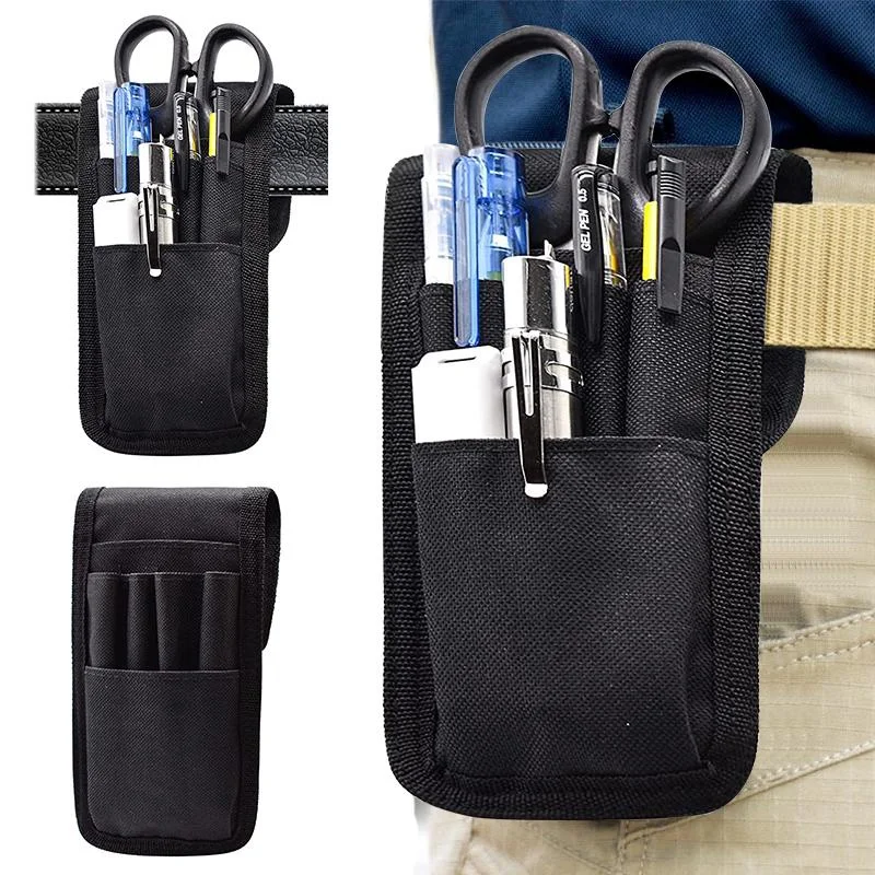 Belt Pen Holder,Multifunctional AdjustableTactical Pencil Pouch