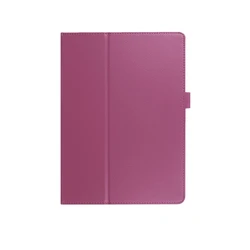 Premium Slim PU Leather Stand Cover for 10.1 Tablet - Flip Smart Protective Case (Purple)