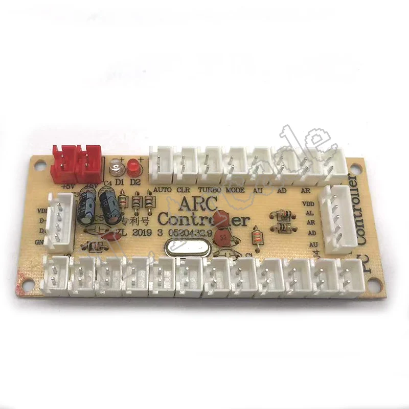 Arcade USB Encoder with Zero-Delay Joystick and 2.8mm Buttons