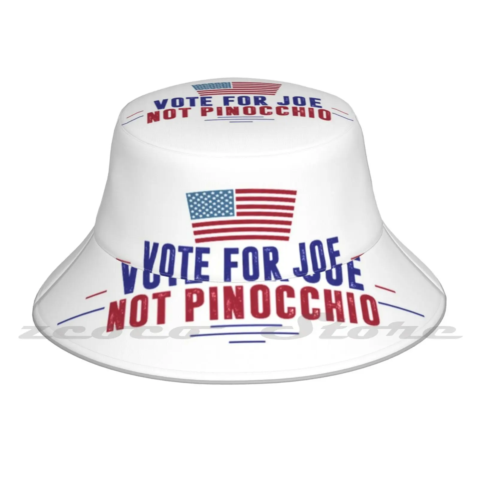 

Vote For Joe Not Bucket Hat Outdoor Sports Breathable Present Fashion Cap Biden Trump Election Presidential Politics Vote For